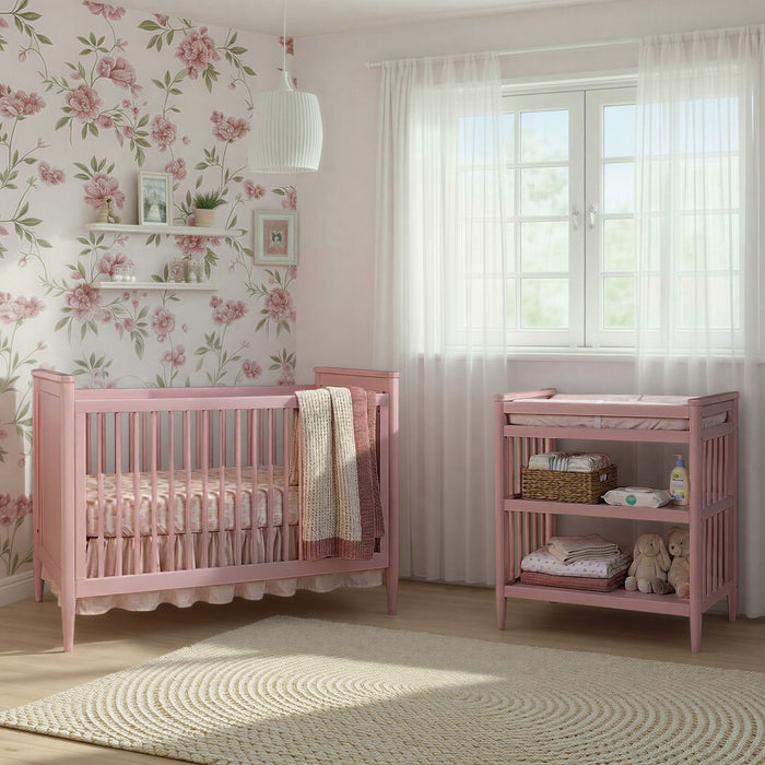 Modern Nursery - Convertible Crib