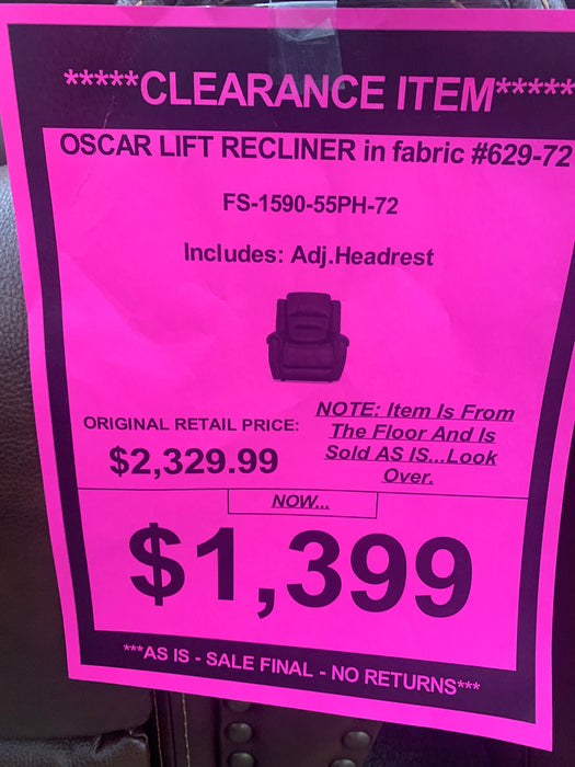 Oscar Lift Recliner