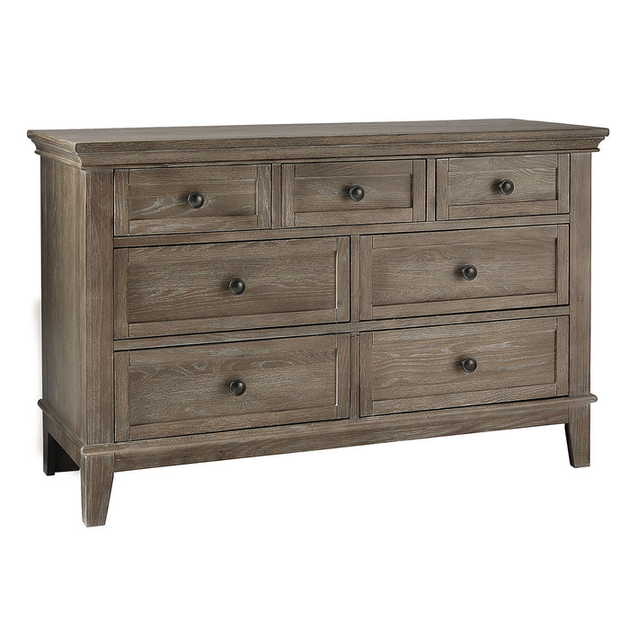 Leland - 7 Drawer Dresser - Sandwash