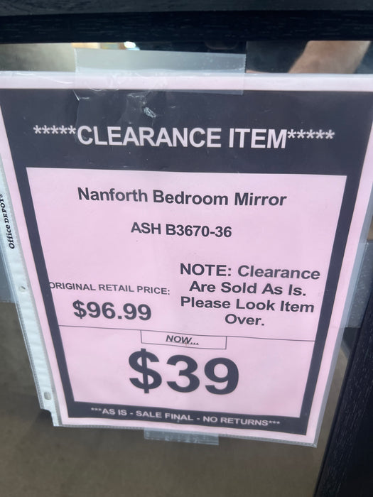 Nanforth mirror