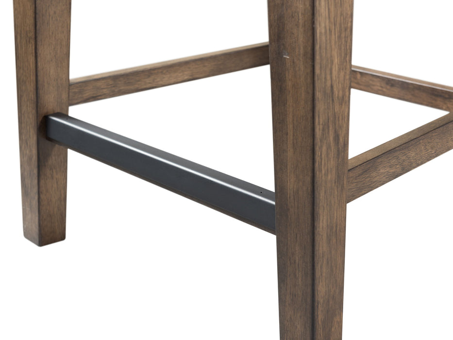 Whiskey River - Slat Stool - Dark Brown