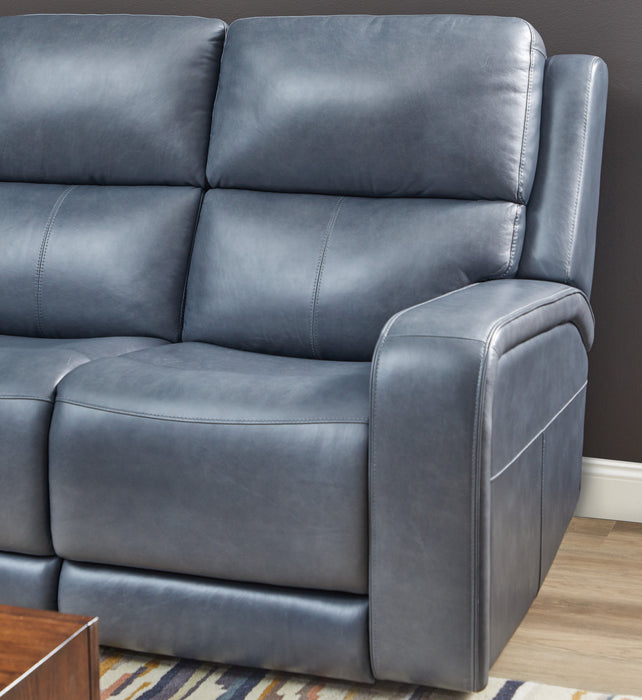 Oasis - Power Reclining Sofa With Power Headrests, Lumbar, Heat & Massage