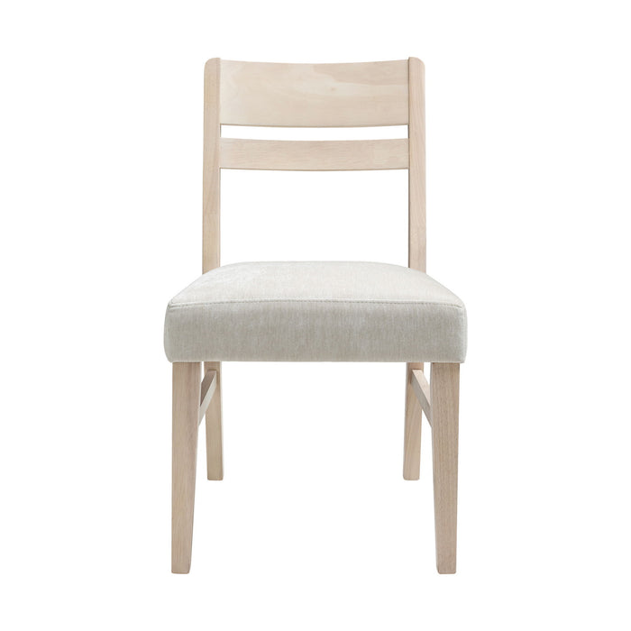 West End - Ladder Chair With Ivory Seat