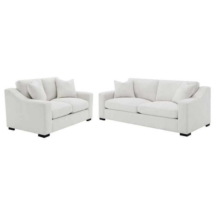Ashlyn - Upholstered Track Arm Sofa Set