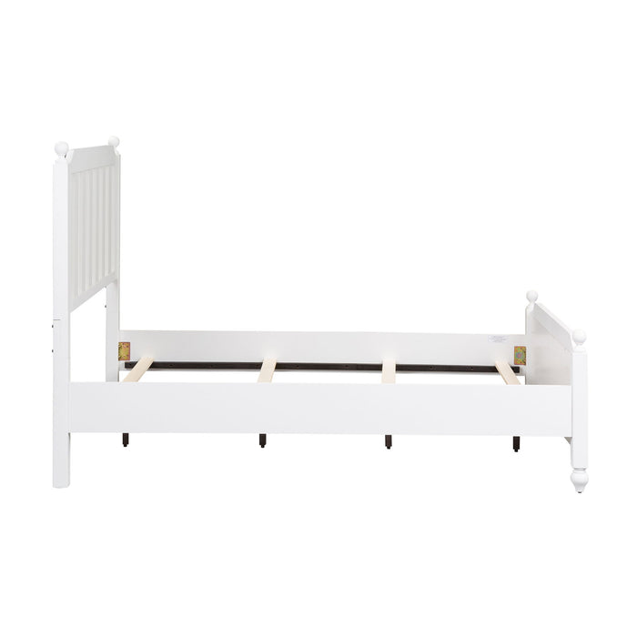 Cottage View - Full Panel Headboard & Footboard - White