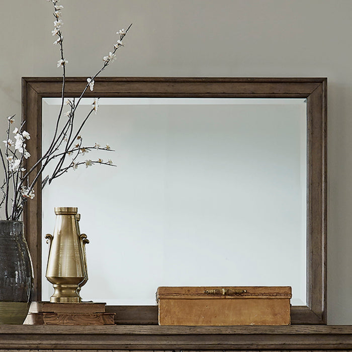 Americana Farmhouse - Landscape Mirror