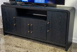 Clanden - Large TV Stand - Black