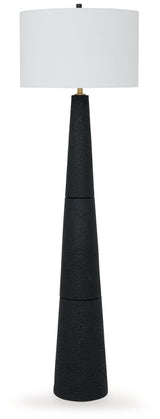 Hallburg - Poly Floor Lamp - Black