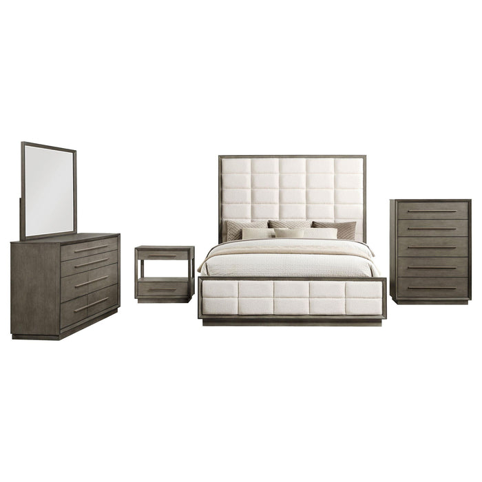 Durango 5-piece Queen Bedroom Set Taupe Oak