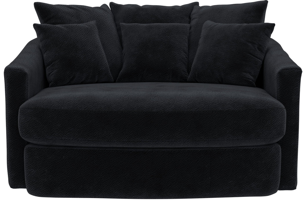 Matty - Round Accent Cuddle Chaise