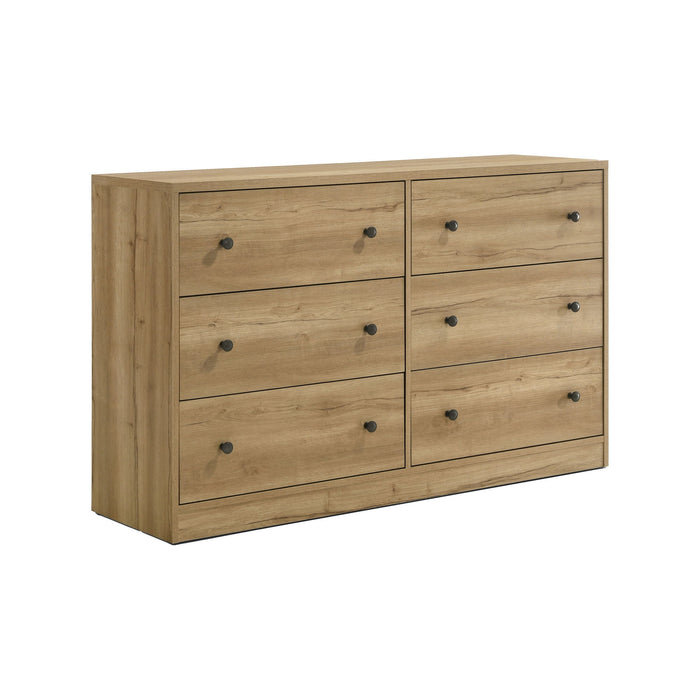 Vega - Dresser - Natural Oak Melamine