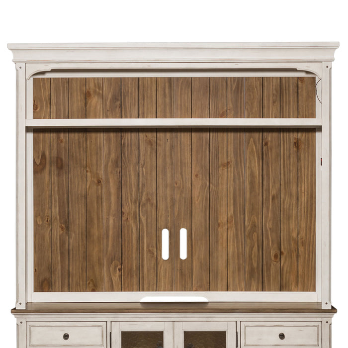 Morgan Creek - Entertainment Hutch - White