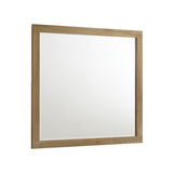 Vega - Mirror - Natural Oak Melamine
