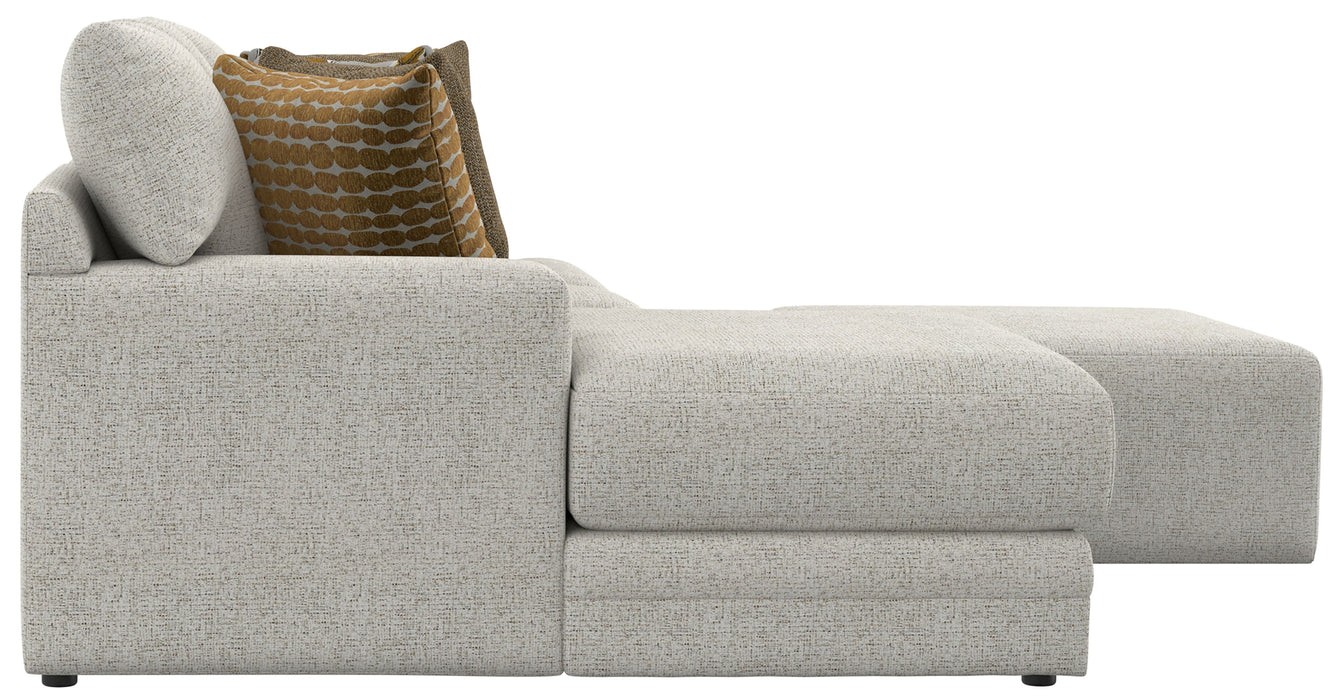 Tori - Sectional With Comfort Coil Seating, Cocktail Ottoman And Accent Pillows Included