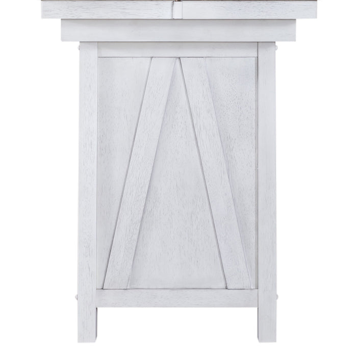 Lindsey Farm - Kitchen Island Base - Weathered White