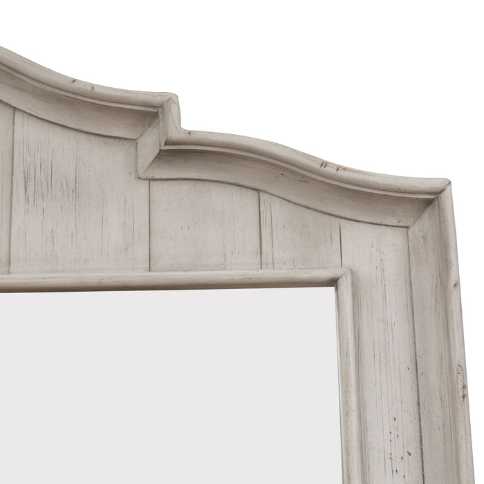 Farmhouse Reimagined - Dresser & Mirror - White