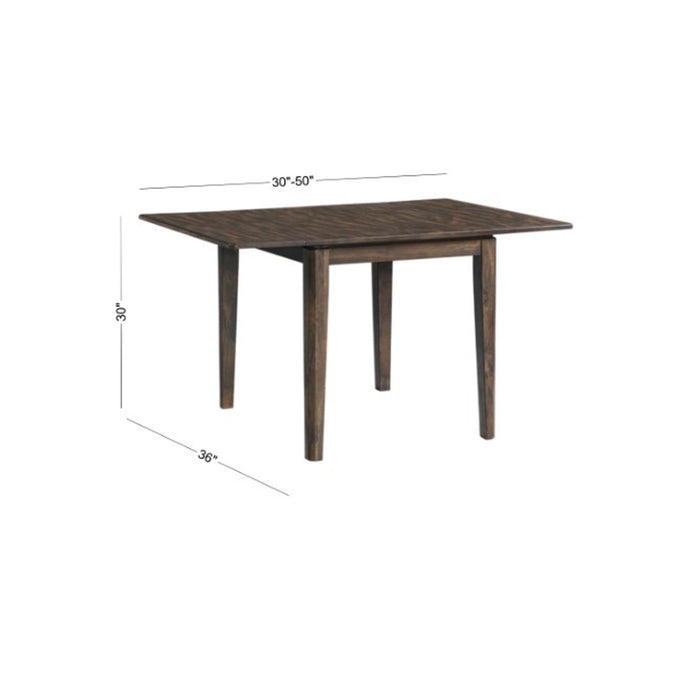 Kauai - Drop Leaf Table - Brushed Mango Wood