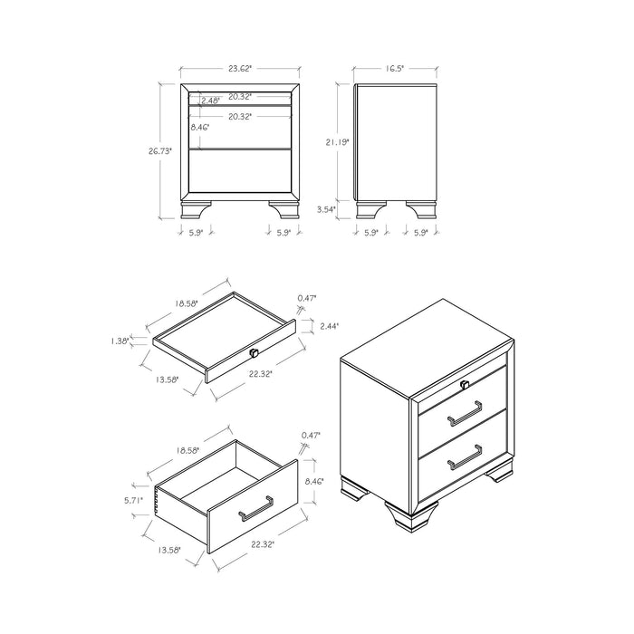 Civic - Nightstand