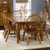 Treasures - Rectangular Leg Table - Rustic Oak