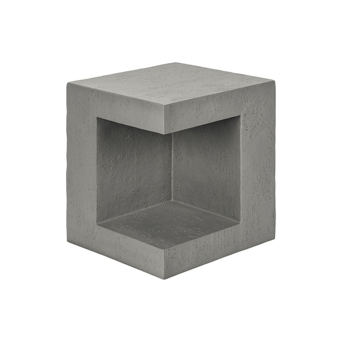 Contemporary Square Accent Table Indoor / Outdoor