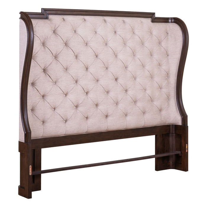 Provence Park - Upholstered Shelter Headboard
