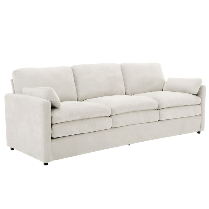 Cozy Upholstered 3 Seater Sofa Cushion For Living Room