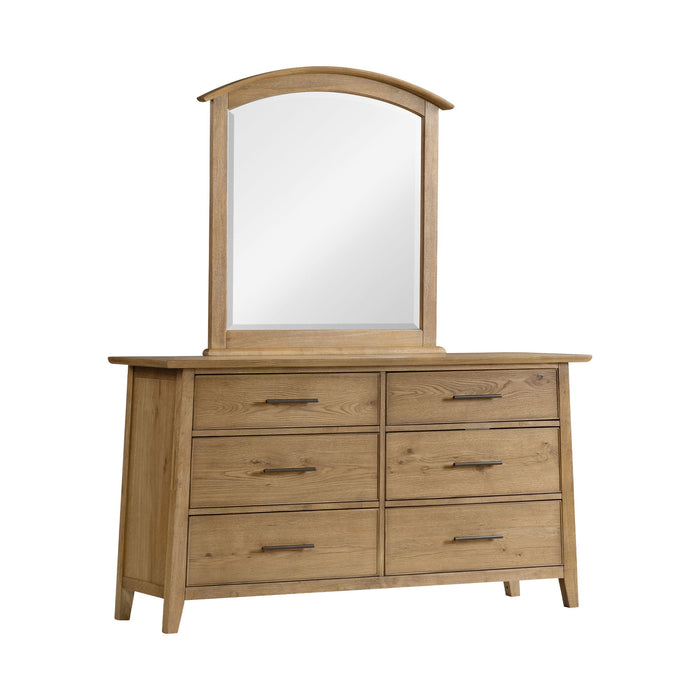 Jackson - Mirror - Golden Oak