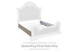 Bruchandi - Queen/King Panel Rails - Antique White