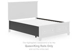 Lanolee - Queen/King Rails - Black