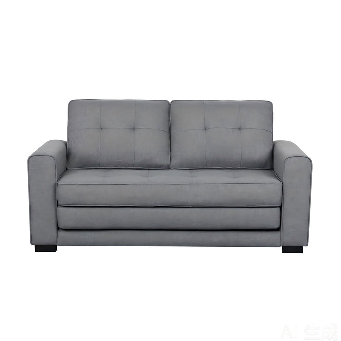 Upholstered Pull Out Sleeper Loveseat