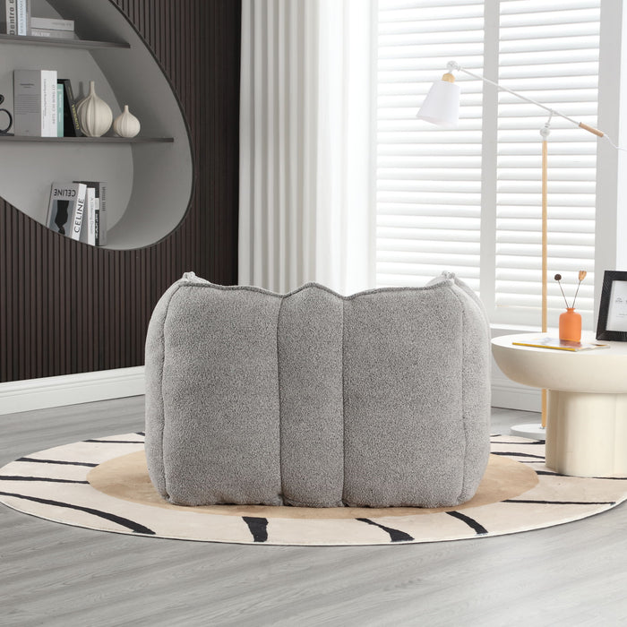 Soft Bean Bag Chair With High Resilient Foam