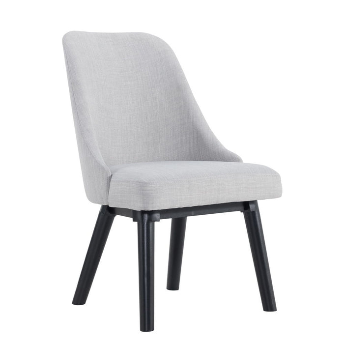 Foundry - Upholstered Chair - Brushed Pewter