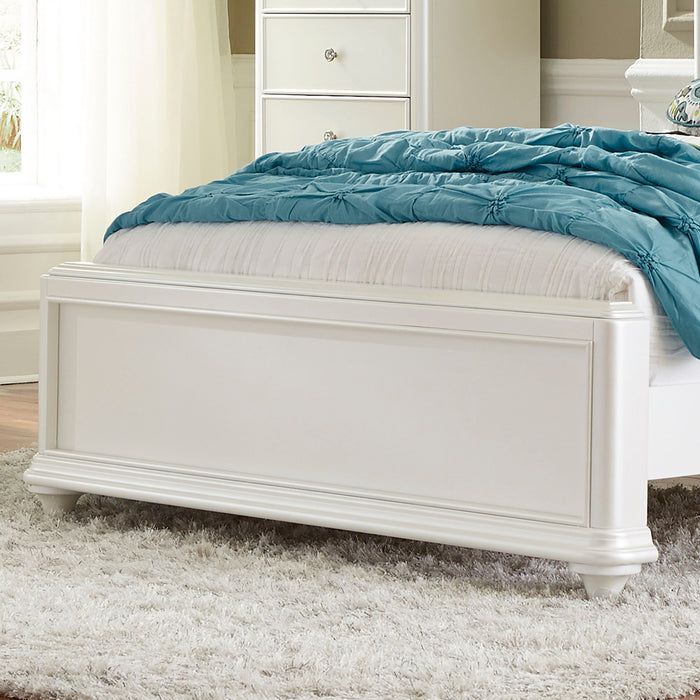 Stardust - Twin Panel Footboard - White