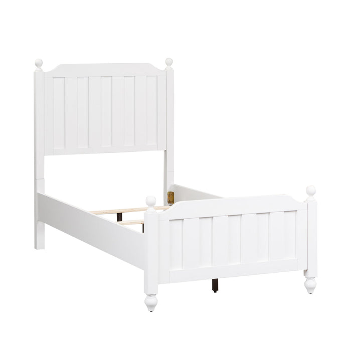 Cottage View - Twin Panel Headboard & Footboard - White