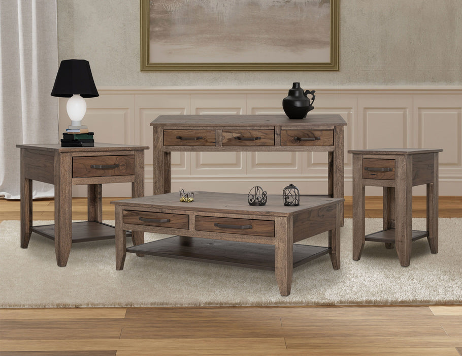 Natural Teca - Sofa Table - Brown