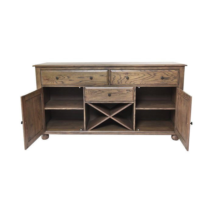 Colonial Oak - Sideboard - Weathered Chestnut