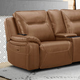 Callihan - L Arm Recliner P3 & ZW - York Butternut