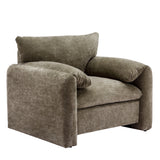 Oversized Accent Single Sofa Lounge Chair - Matcha Green