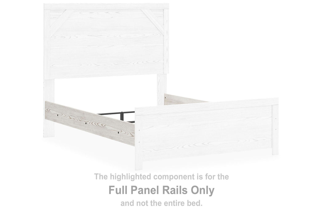Gerridan - Full Panel Rails - White / Gray