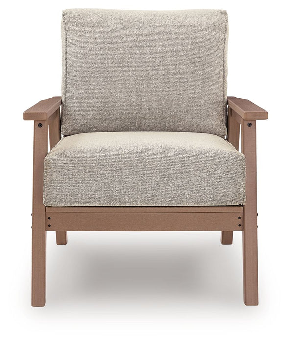 Grover Beach - Lounge Chair With Cushion (Set of 2) - Driftwood