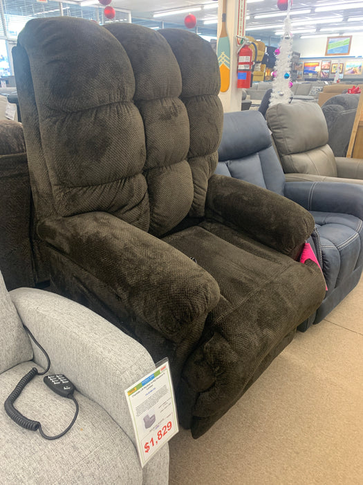 Chocolate Lift Recliner