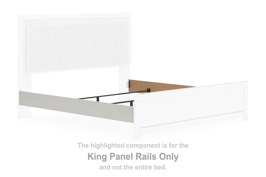 Zuraleus - King Panel Rails - White