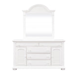 Summer House - Dresser & Mirror - White