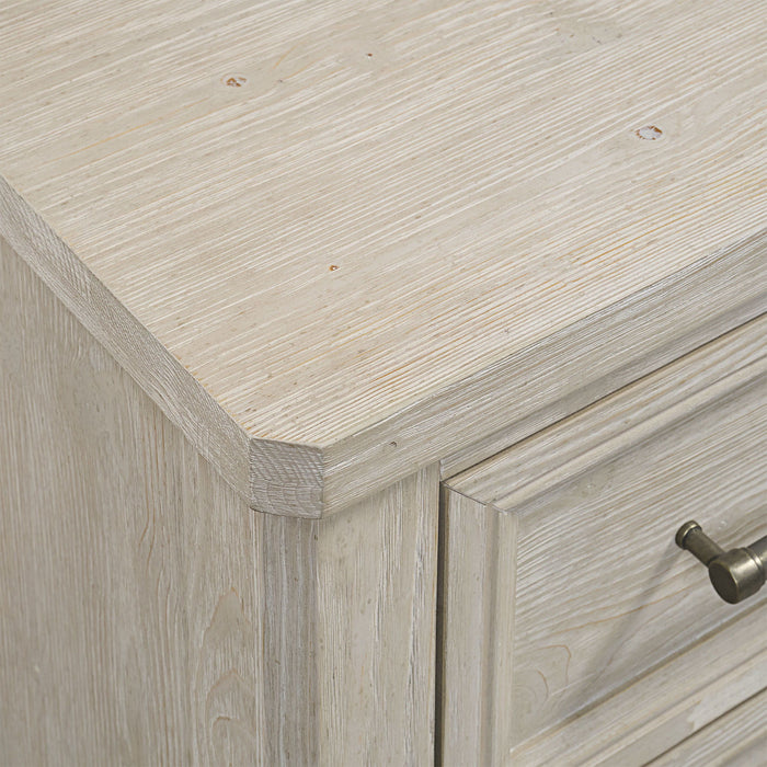 Carlson - Nightstand - Washed Linen