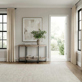 Paran Place - Demilune Sofa Table - Natural