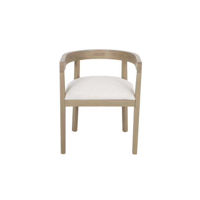 Contemporary Dining Chair Set With Armrests