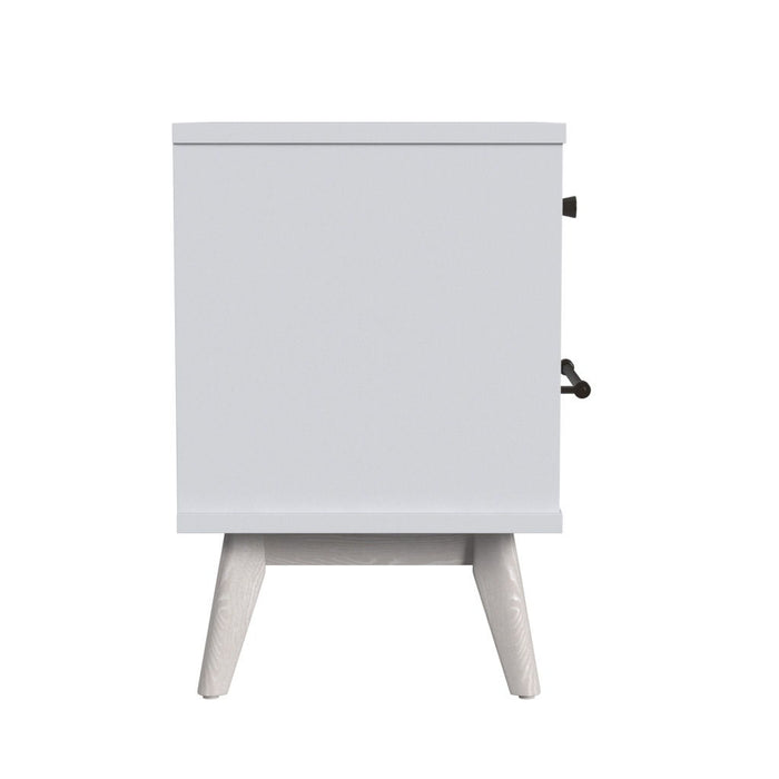 Rowan - Nightstand - Ash Linen