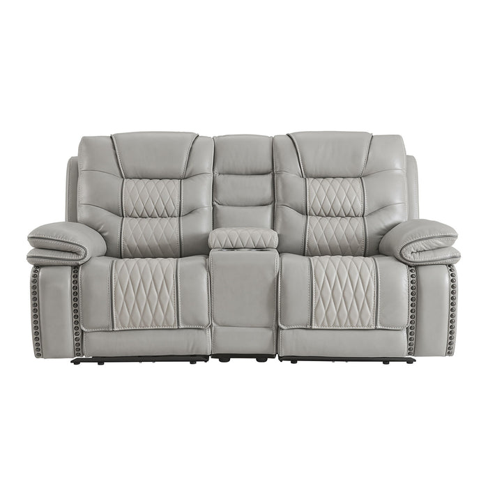 Cody - Dual-Power Loveseat - Santorini Solana