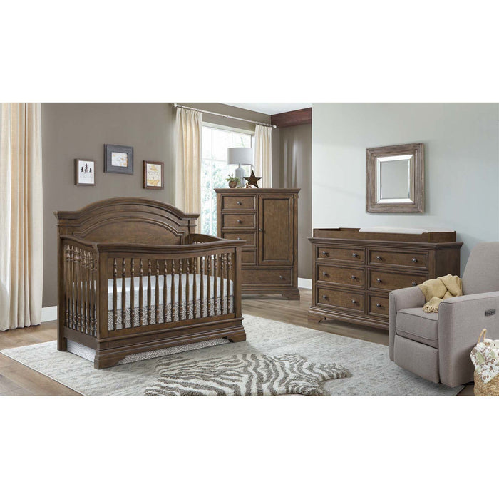 Olivia - Wood Chifferobe - Rosewood