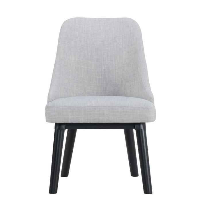 Foundry - Upholstered Chair - Brushed Pewter